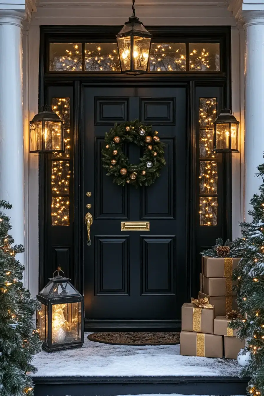 23 Front Porch Christmas Decor Looks That Last Through January 28 front porch christmas decor
