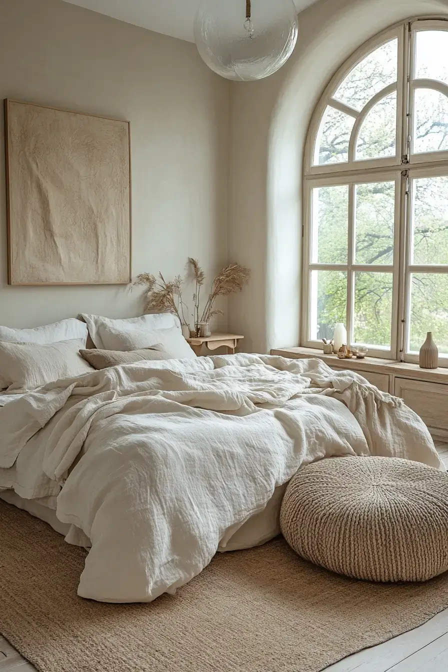 29 Minimalist Boho Bedroom Ideas That Balance Bare and Cozy 28 minimalist boho bedrooms