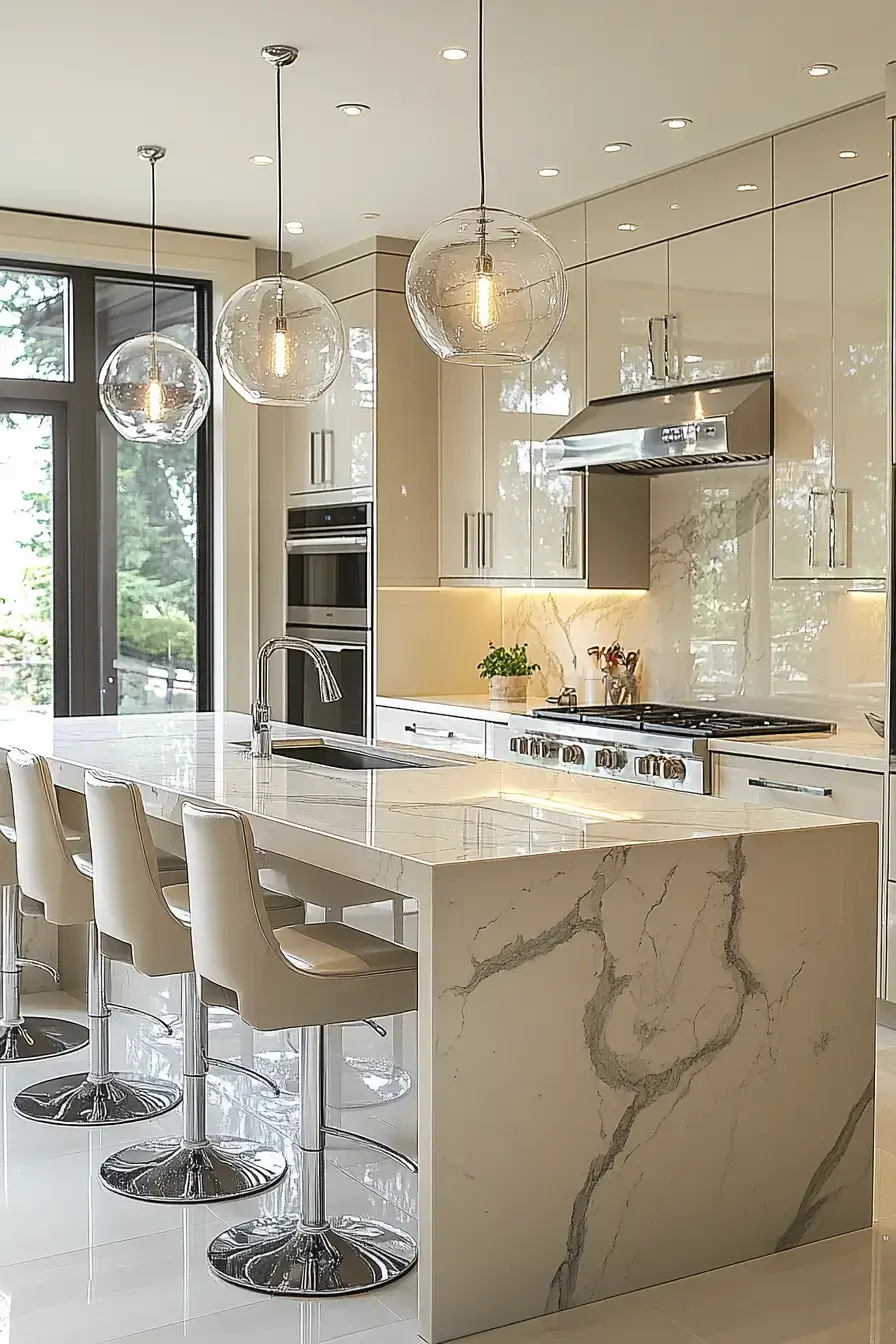 29 Beige Kitchen Ideas That Quietly Shift With the Light All Day 28 beige kitchen