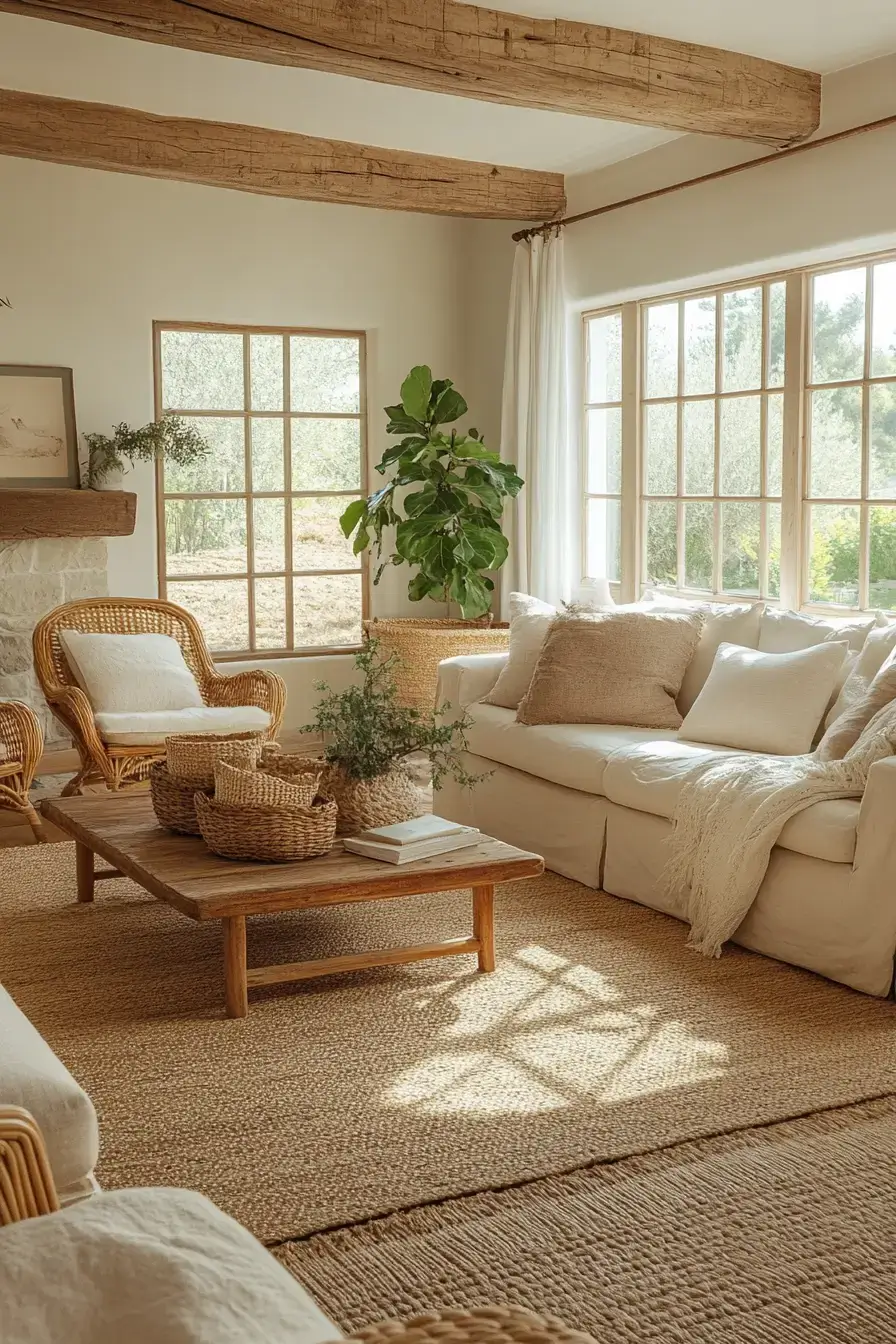 29 Rustic Living Room Decor Ideas With Honest, Worn-In Warmth 28 rustic living room decor