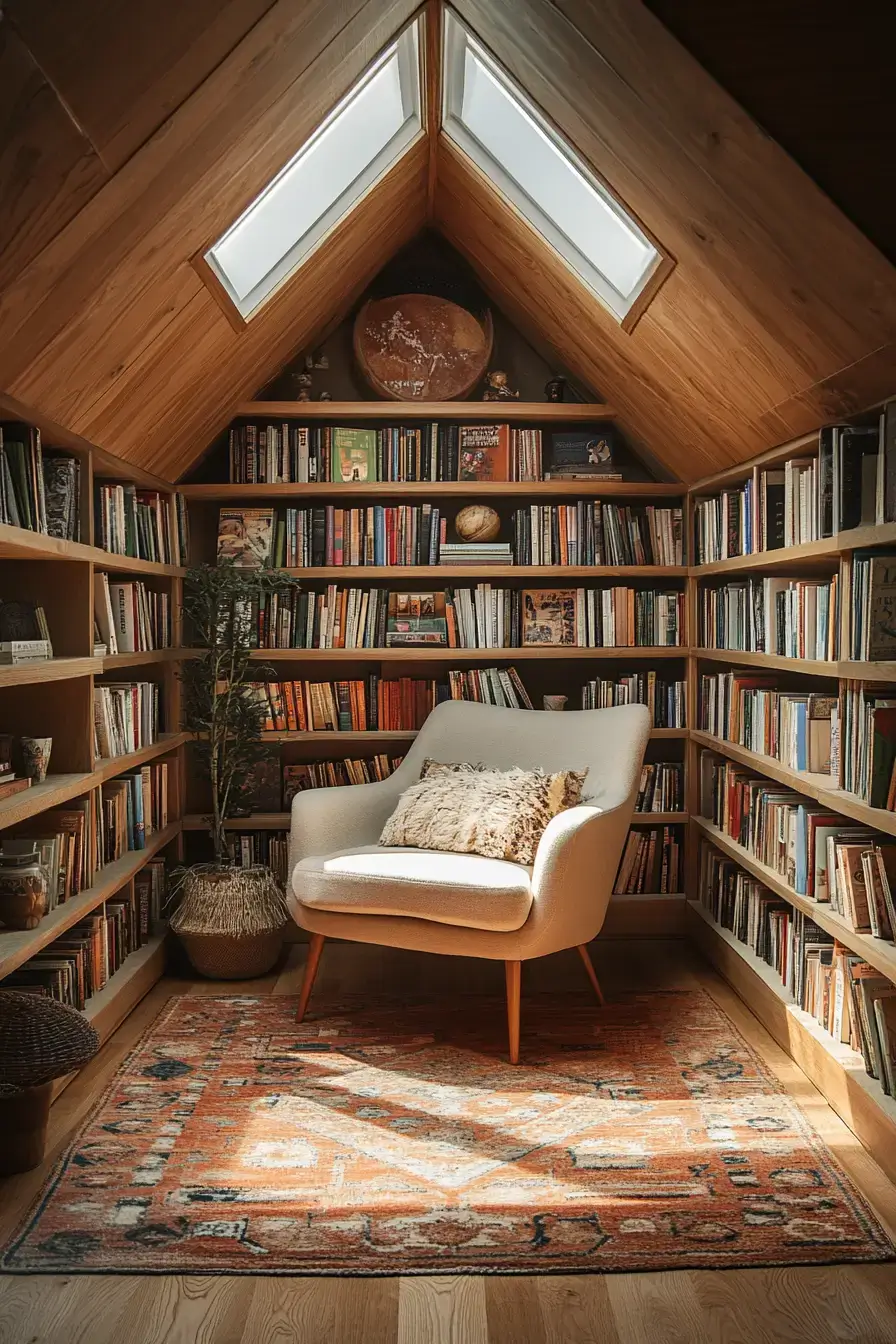 25 Cozy Home Library Corners That Make You Want to Stay Up Reading 28 cozy home library