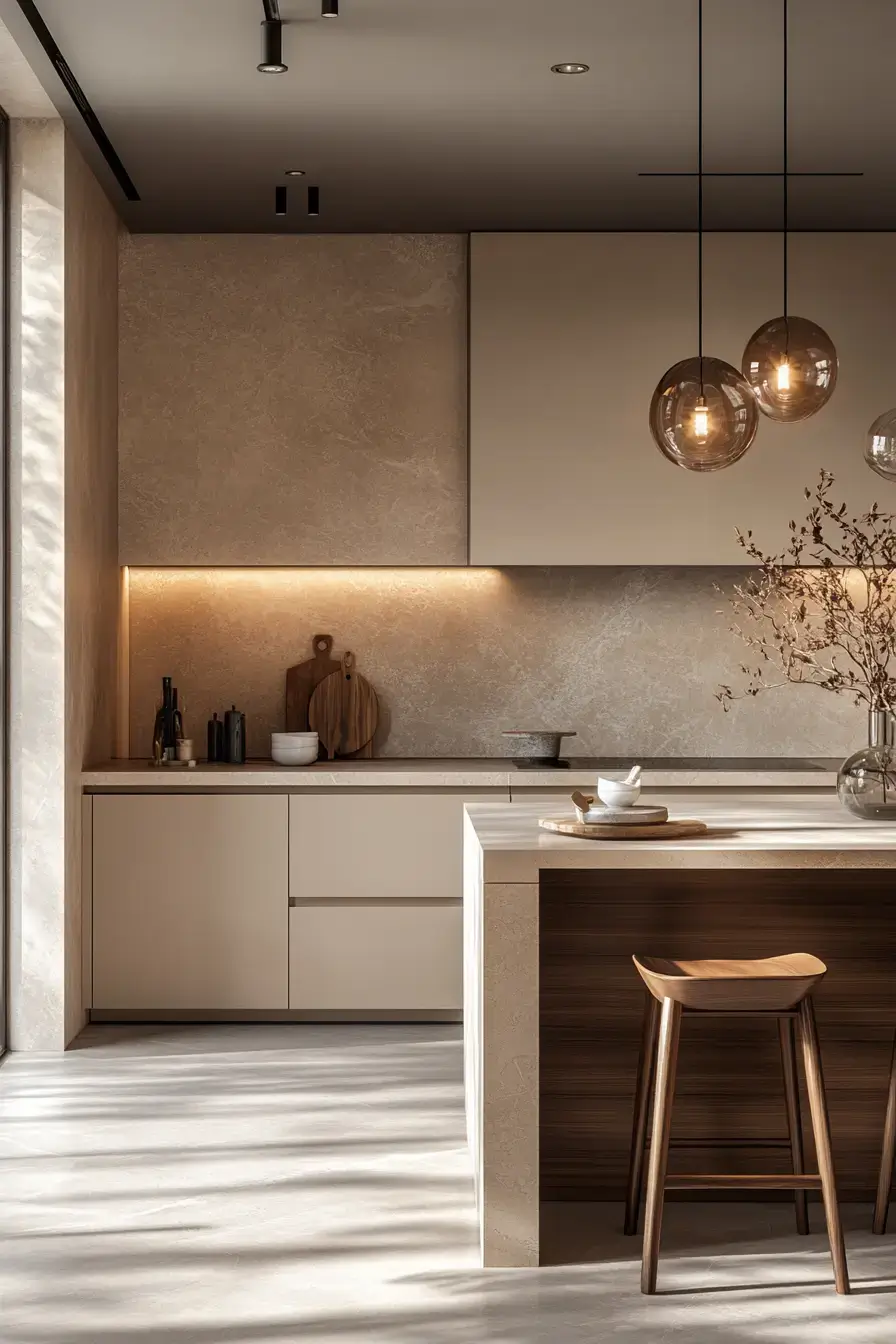 29 Beige Kitchen Ideas That Quietly Shift With the Light All Day 29 beige kitchen