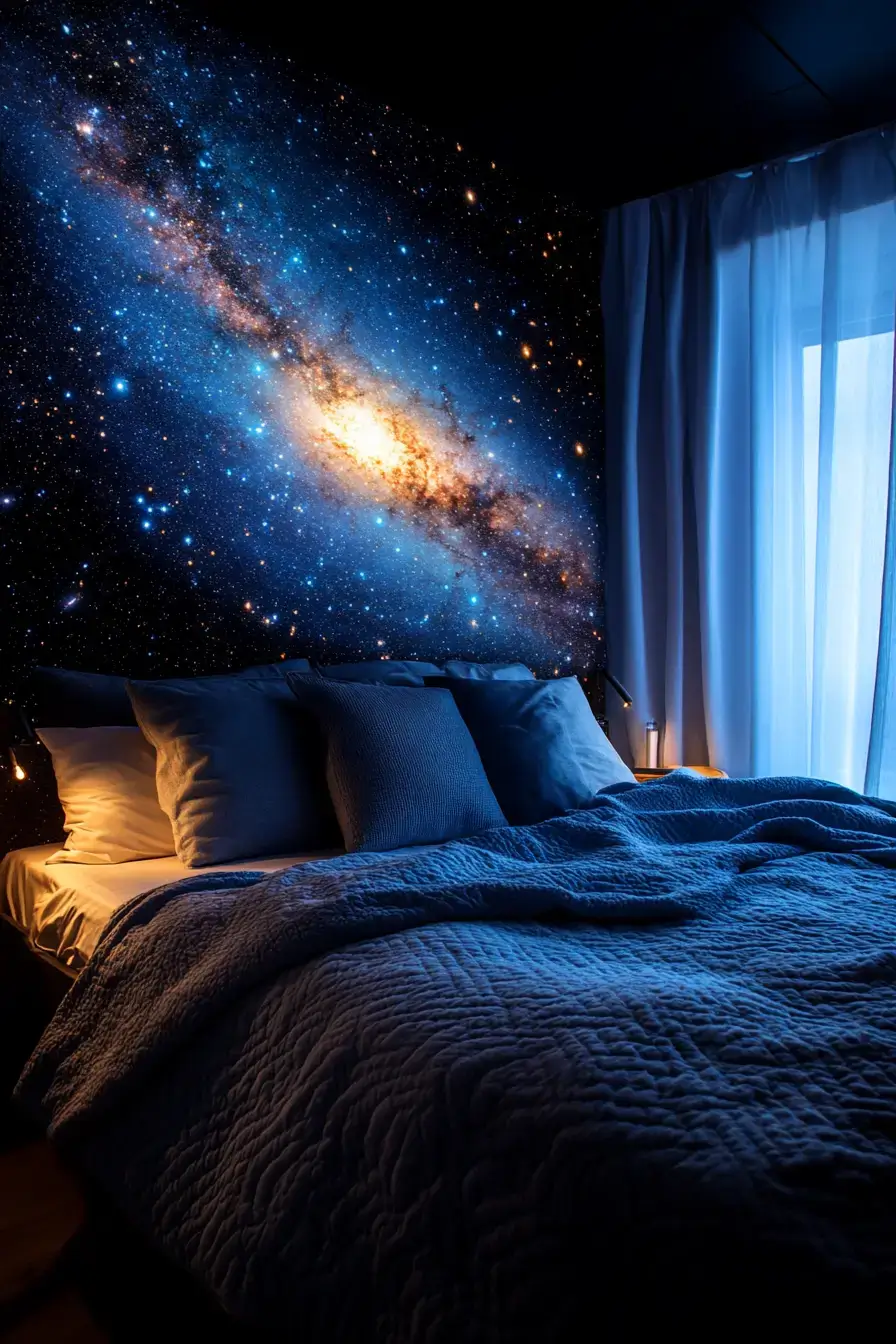 29 Space Themed Bedroom Ideas That Feel Like a Quiet Orbit 29 space themed bedroom