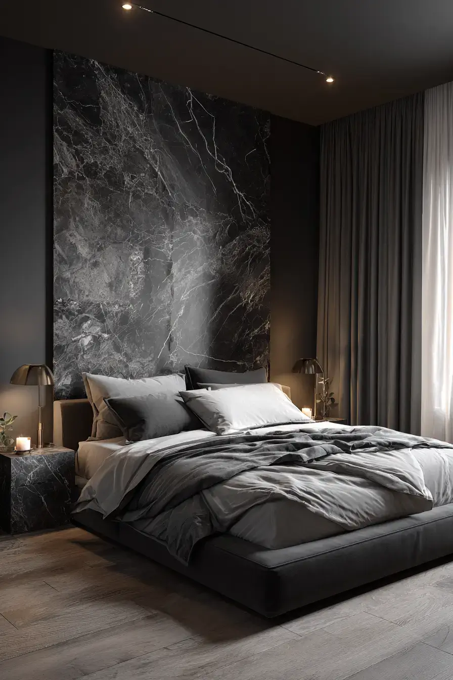29 Black Themed Bedroom Ideas That Read Cozy, Not Cold 29 black themed bedroom