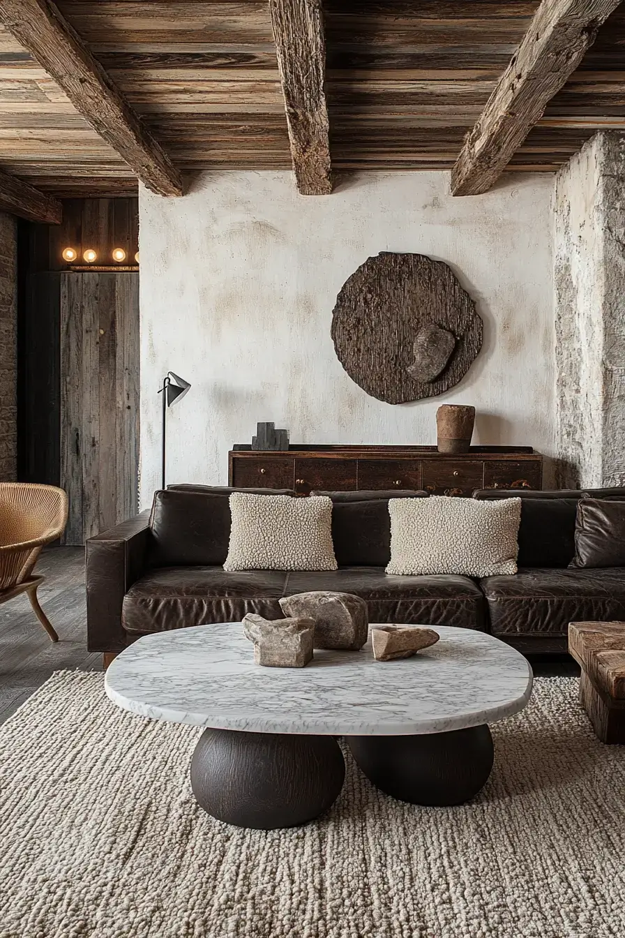 29 Rustic Living Room Ideas That Feel Collected Over Time 29 rustic living room ideas