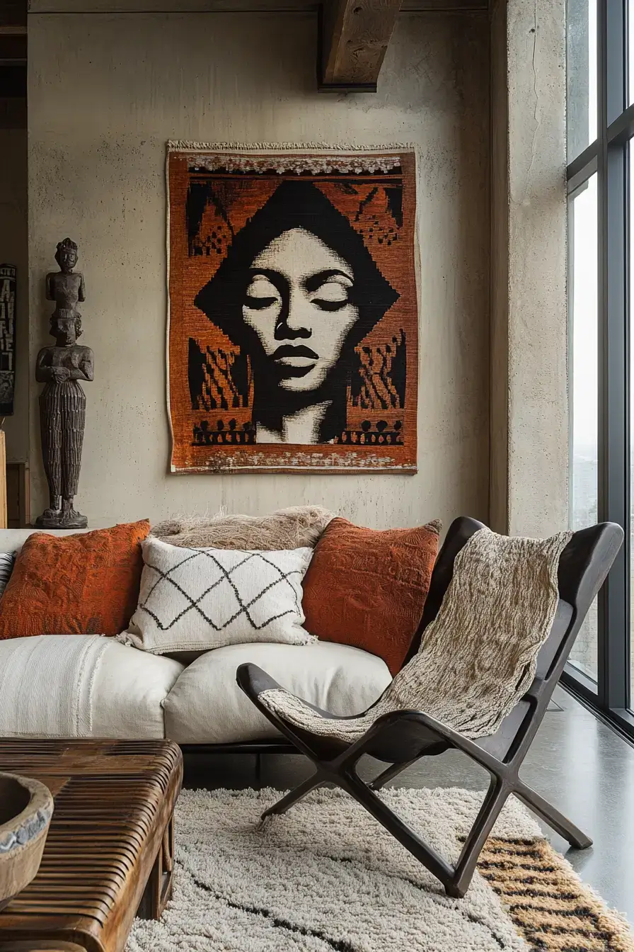 29 Afro Chic Home Decor Ideas That Mix Heritage With Quiet Confidence 29 afro chic home decor