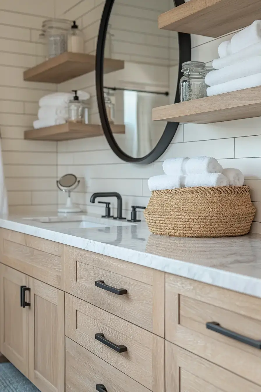 29 Modern Coastal Bathroom Ideas That Feel Spa-Calm 3 modern coastal bathroom