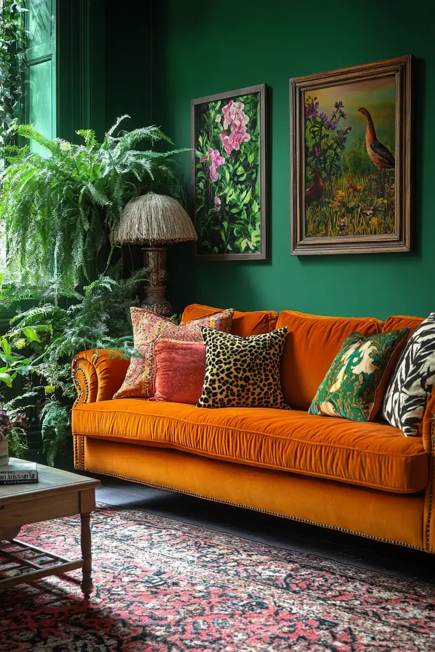 29 Afro Boho Living Room Ideas That Feel Lived-In, Not Staged 3 afro boho living room