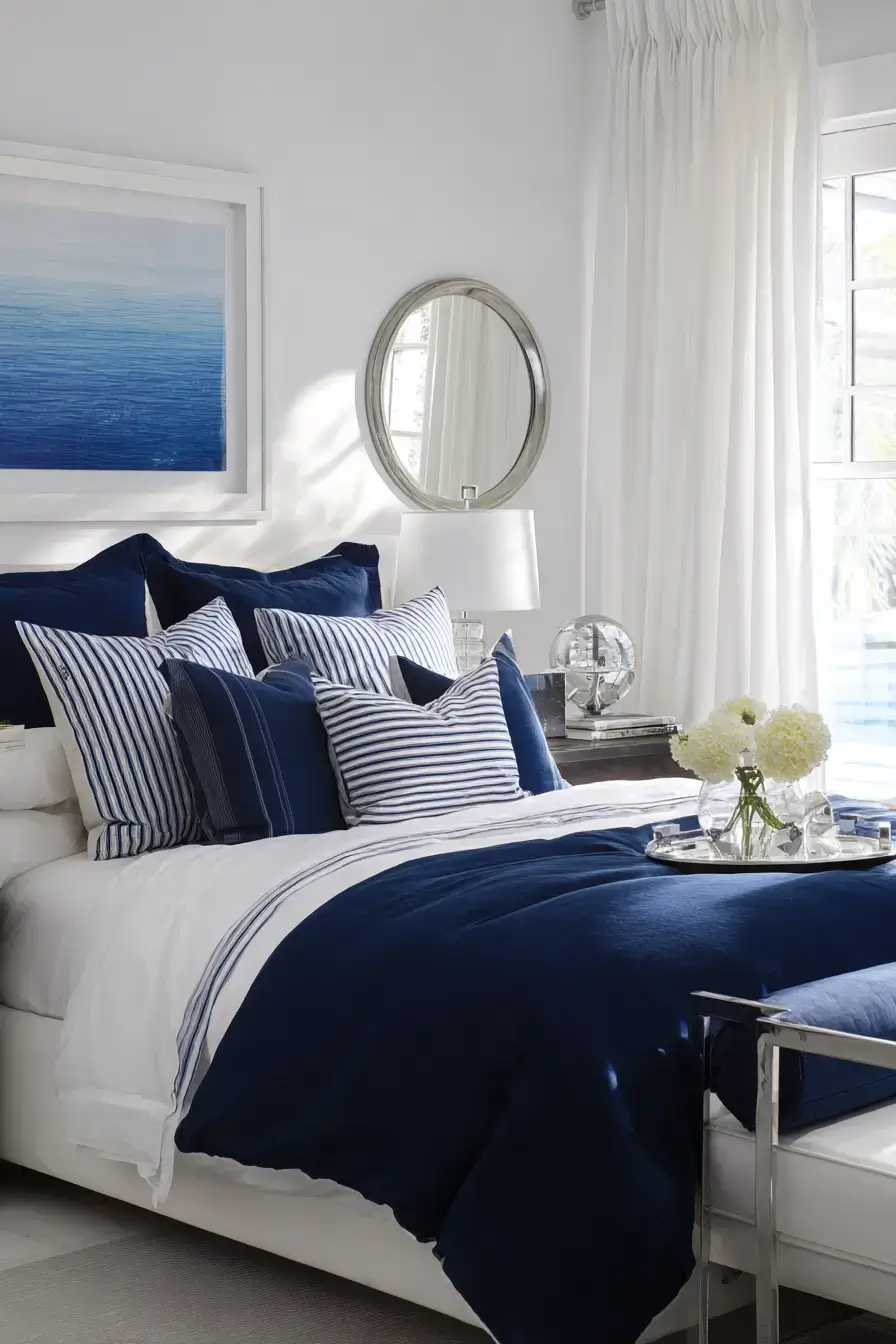 29 Modern Coastal Bedroom Ideas That Sleep Light and Bright 3 modern coastal bedroom