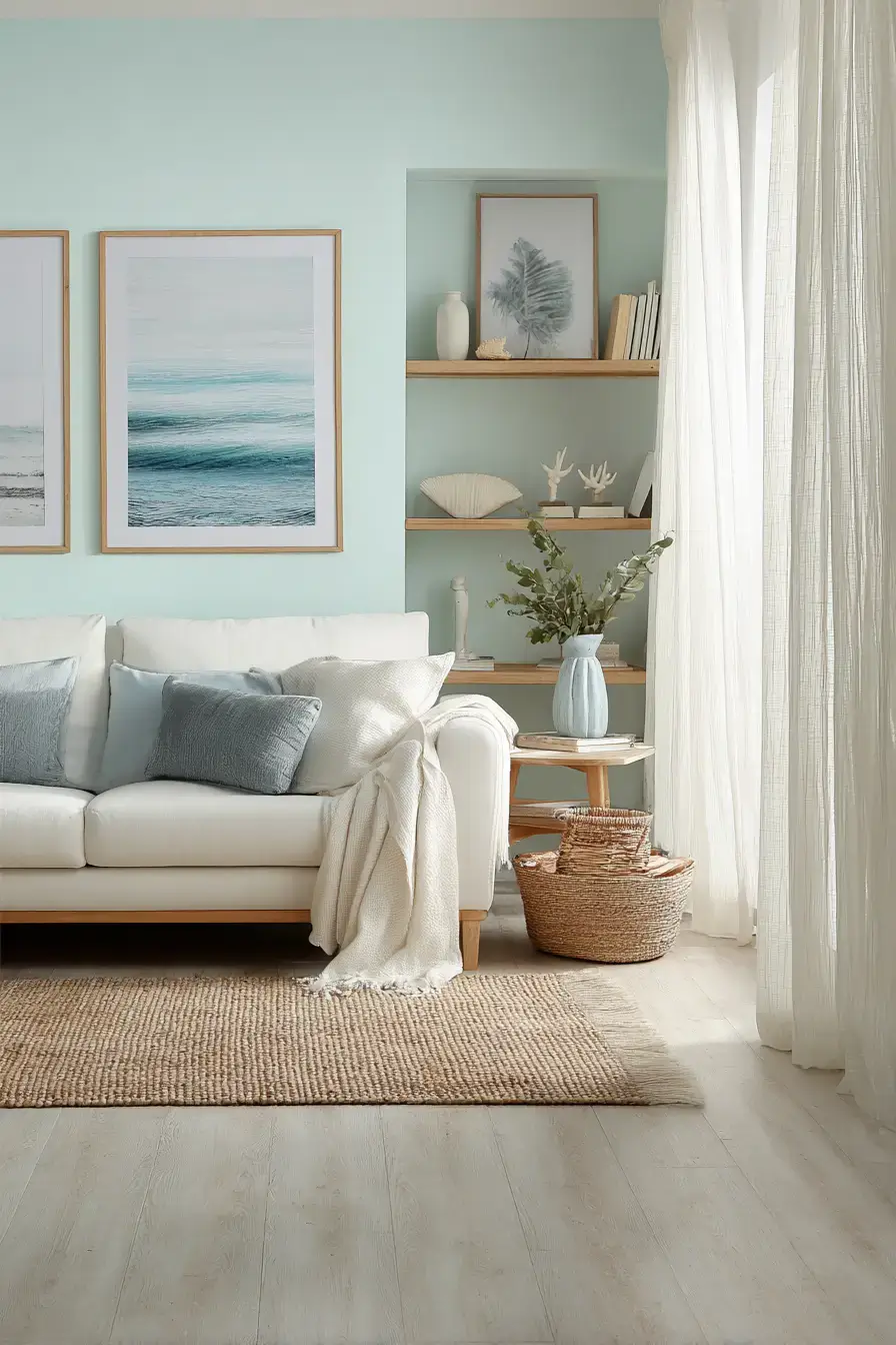 29 Modern Coastal Living Room Ideas With a Clean, Breezy Edge 3 modern coastal living room