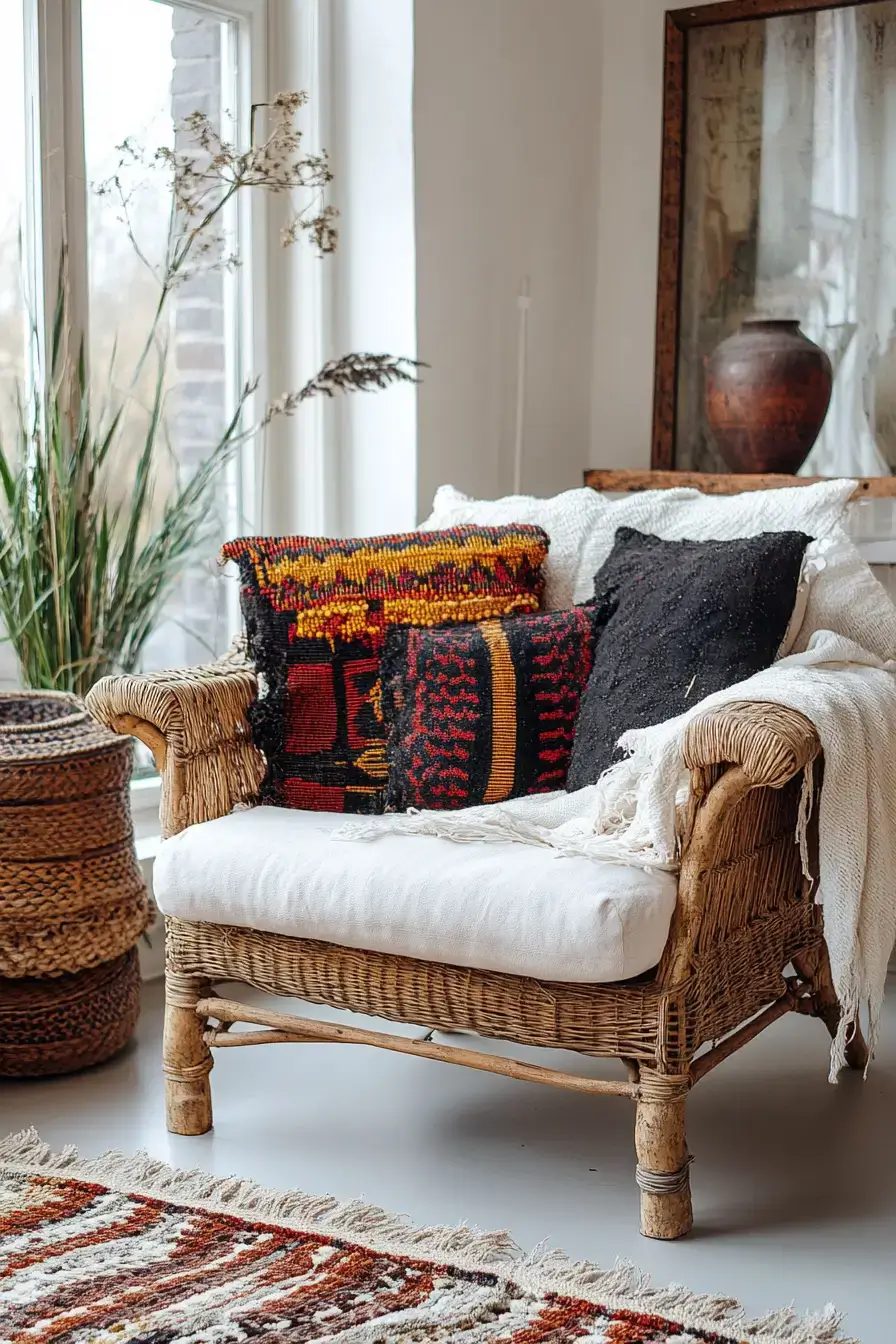 29 Afro Bohemian Style Decor Ideas That Make a Room Feel Collected, Not Decorated 3 afro bohemian style decor
