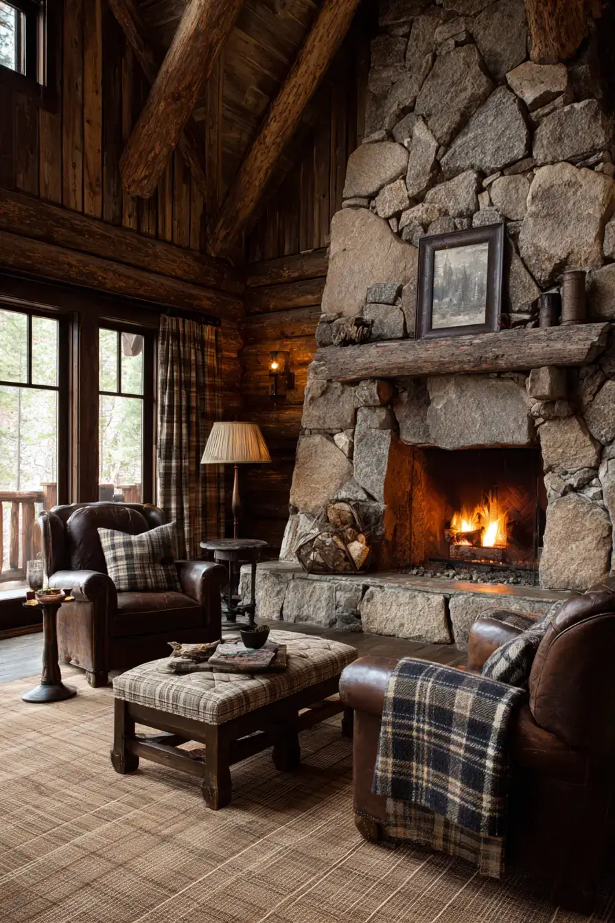 29 Rustic Living Room Decor Ideas With Honest, Worn-In Warmth 3 rustic living room decor