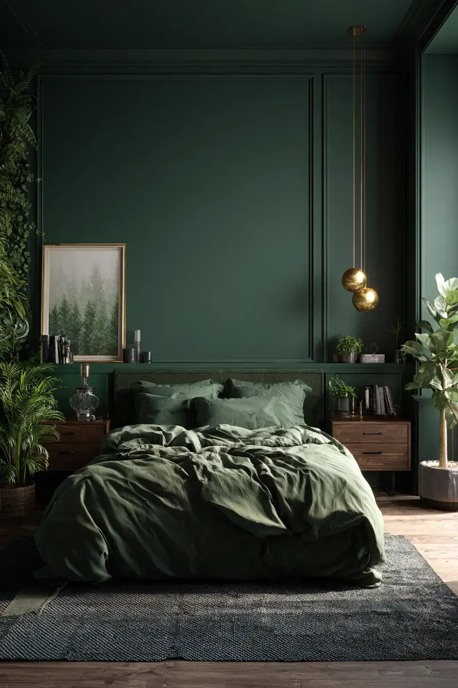 29 Forest Themed Bedroom Ideas That Bring the Woods Indoors 4 forest themed bedroom