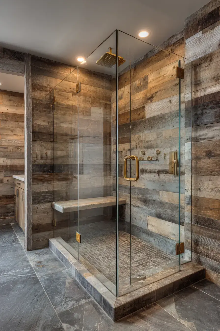 29 Rustic Walk In Shower Ideas That Feel Like a Lodge Retreat 4 rustic walk in shower ideas