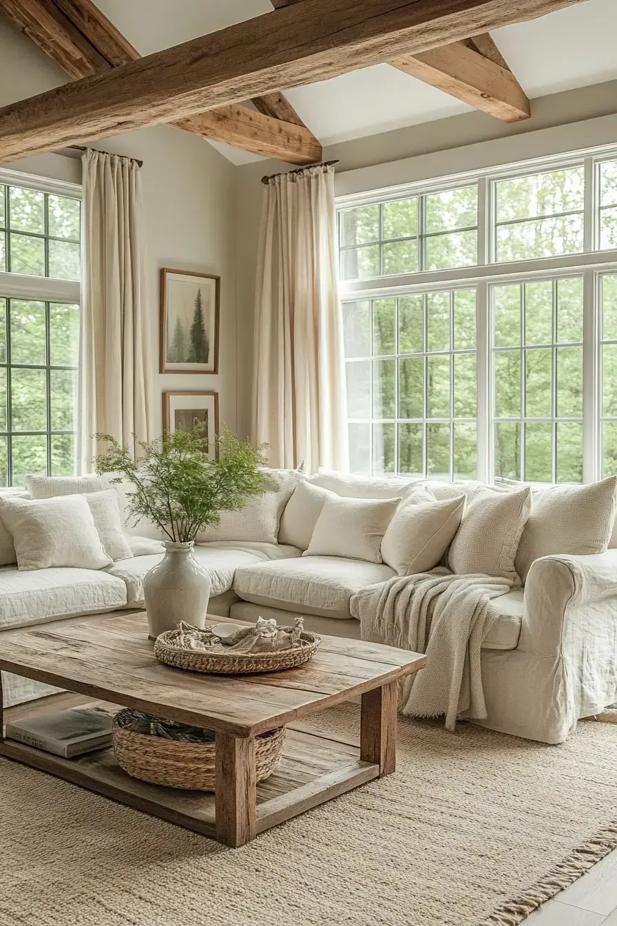 29 Rustic Living Room Decor Ideas With Honest, Worn-In Warmth 4 rustic living room decor