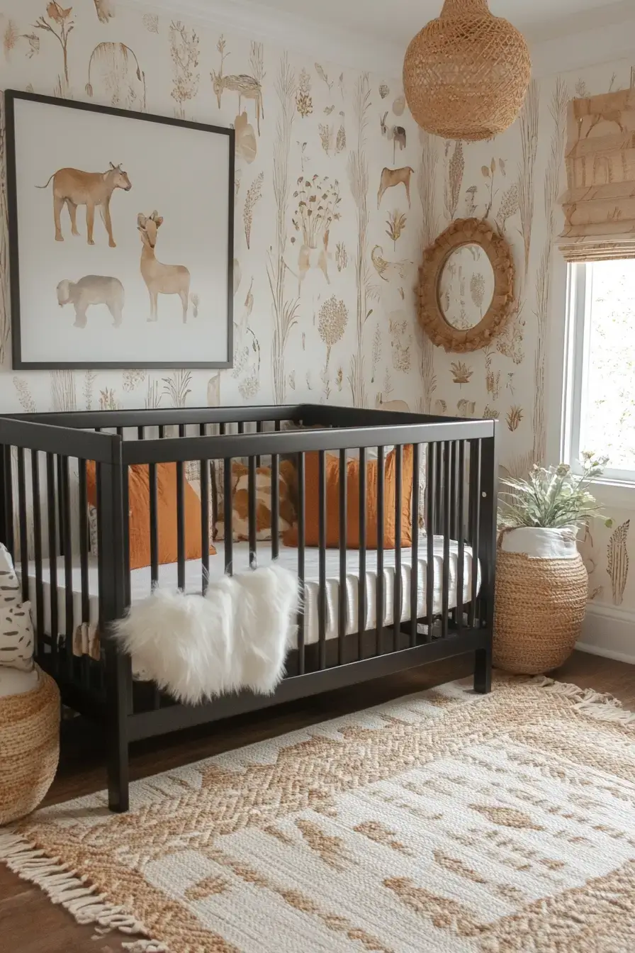 29 Safari Baby Room Ideas for a Soft Little Wild Side 4 safari baby room