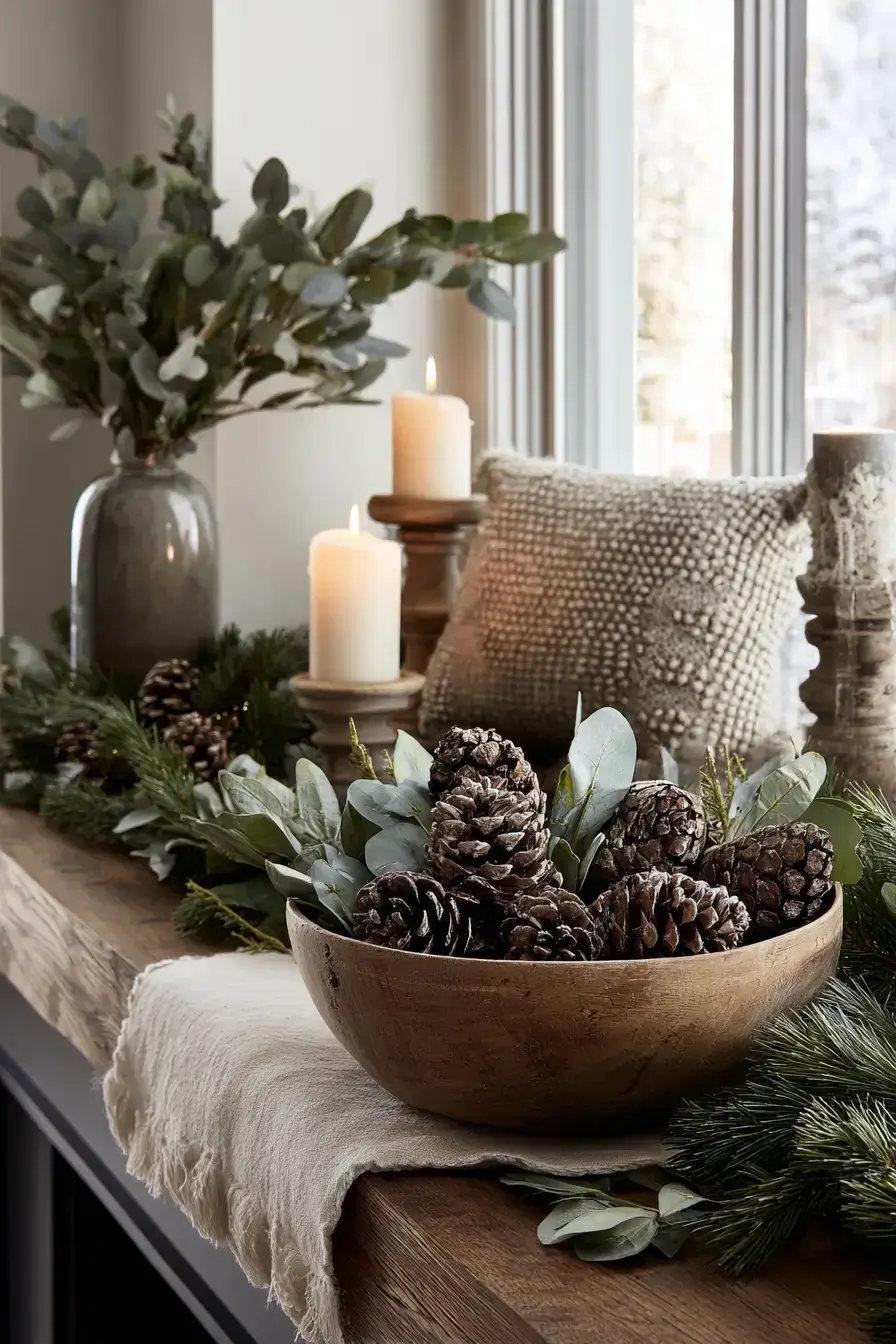27 Natural Christmas Decor Ideas Using Pine and Dried Citrus 4 natural christmas decor