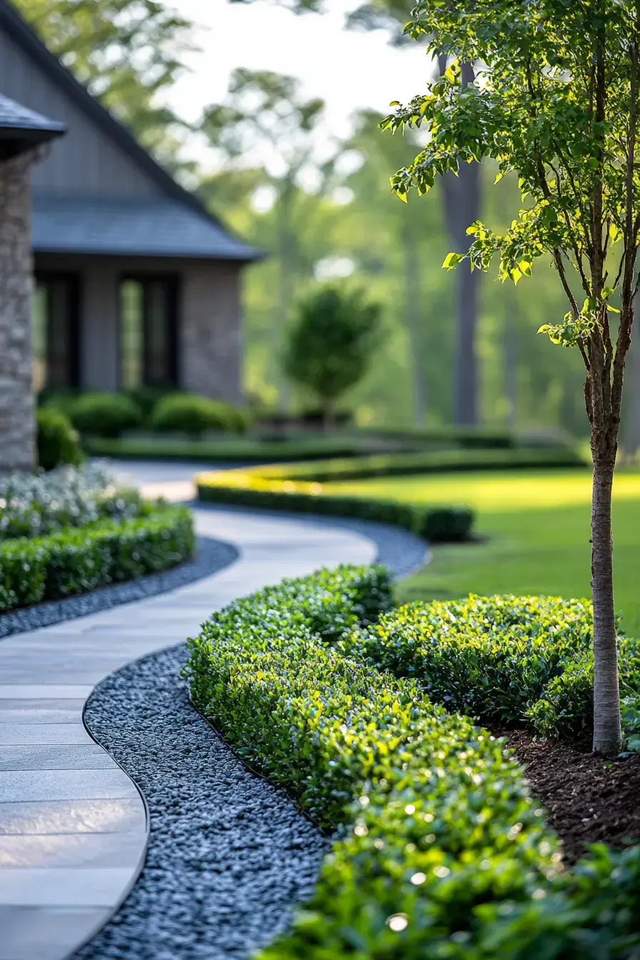 27 Front Yard Landscaping Ideas That Greet the Mail Carrier Right 4 front yard landscaping