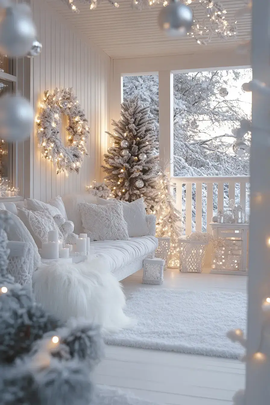 23 Front Porch Christmas Decor Looks That Last Through January 4 front porch christmas decor