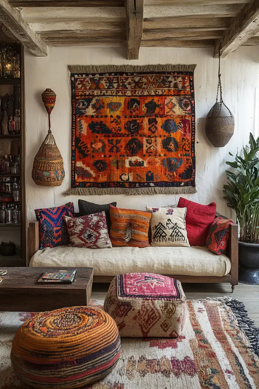29 Afro Bohemian Style Decor Ideas That Make a Room Feel Collected, Not Decorated 4 afro bohemian style decor
