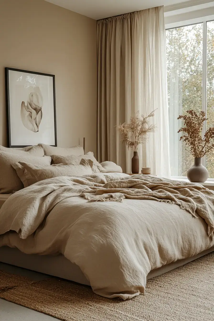29 Cozy Minimalist Bedroom Ideas That Invite You to Slow Down 5 cozy minimalist bedroom