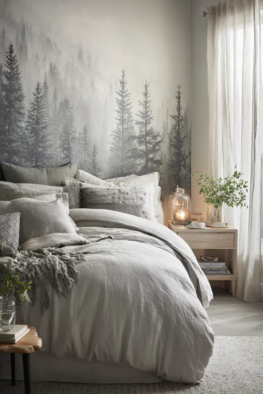 29 Forest Themed Bedroom Ideas That Bring the Woods Indoors 5 forest themed bedroom