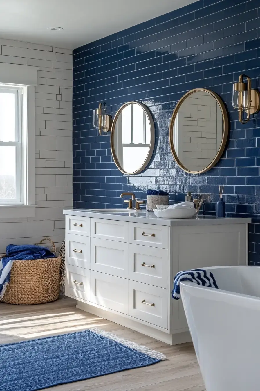 29 Modern Coastal Bathroom Ideas That Feel Spa-Calm 5 modern coastal bathroom