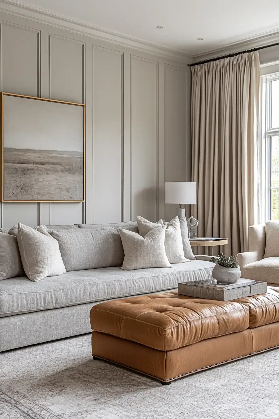 25 Grey and Beige Living Room Mixes That Actually Stay Warm 5 grey and beige living room