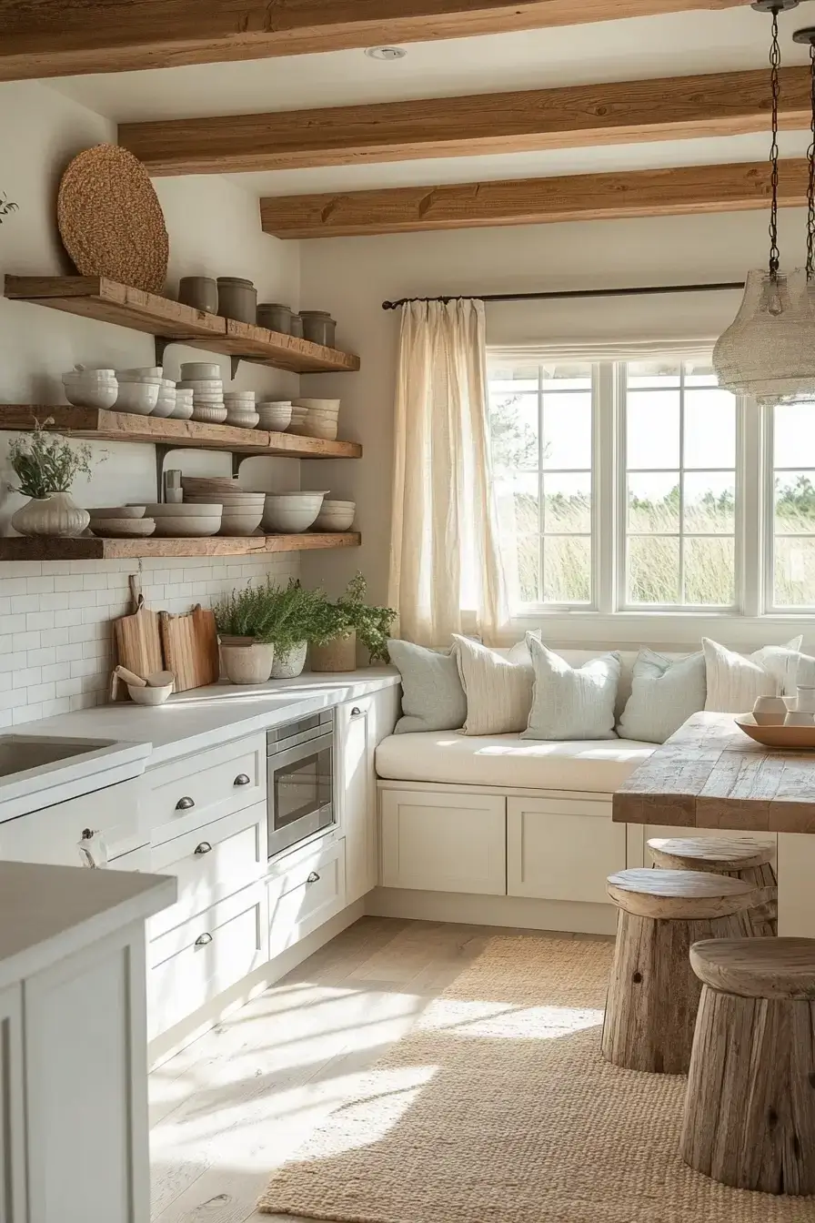 29 Modern Coastal Kitchen Ideas That Pair Marble With Driftwood 5 modern coastal kitchen