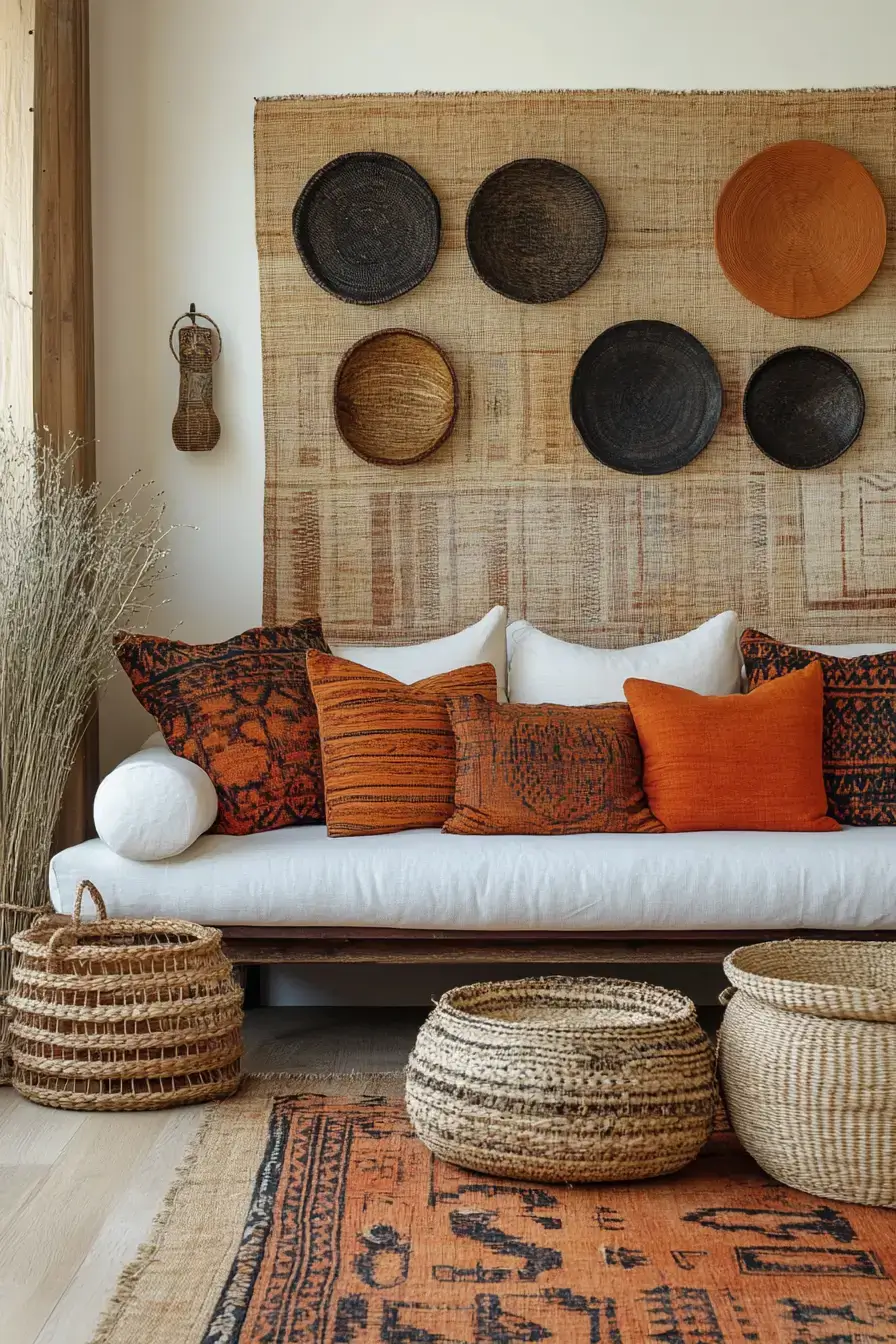 29 Afro Boho Decor Ideas That Bring Soul and Story Into Every Corner 5 afro boho decor