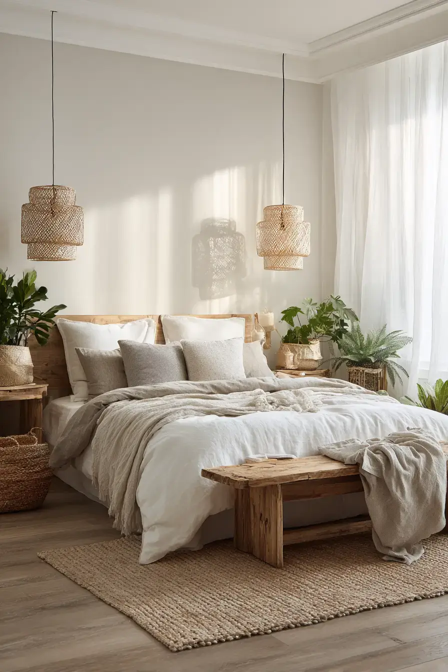 29 Modern Coastal Bedroom Ideas That Sleep Light and Bright 6 modern coastal bedroom