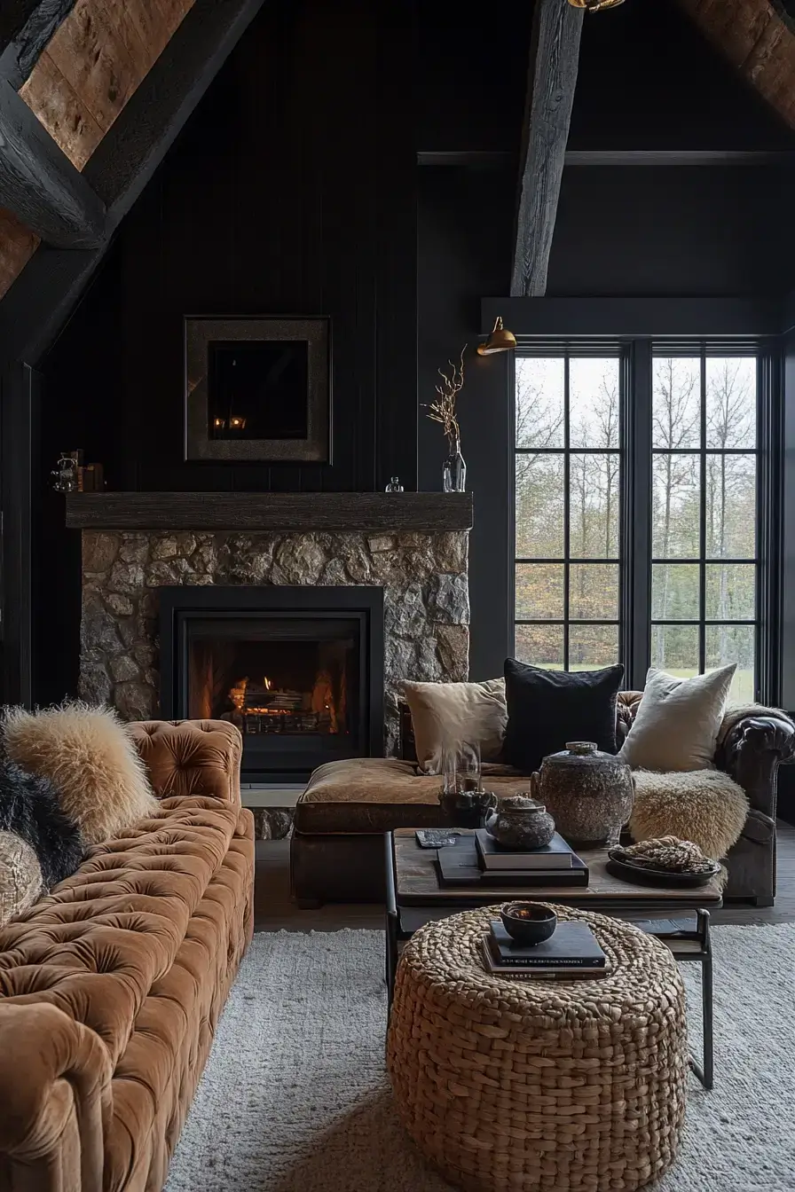 29 Rustic Living Room Ideas That Feel Collected Over Time 6 rustic living room ideas