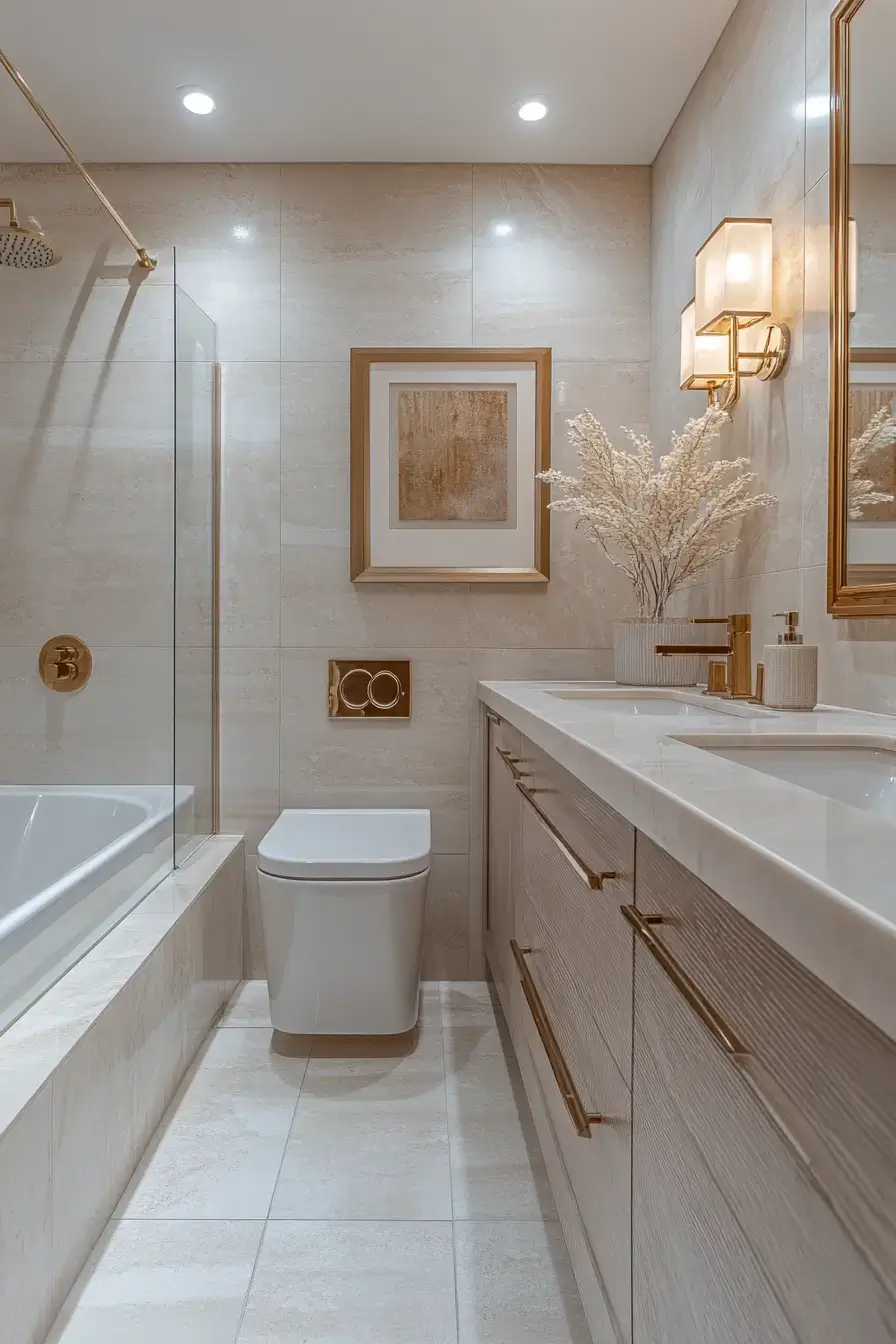 29 Elegant Bathroom Ideas That Never Feel Overdone 6 elegant bathroom