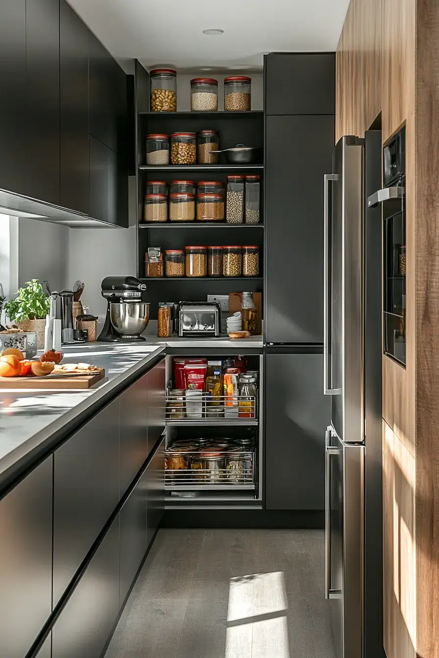 27 Kitchen Pantry Designs Built Around Real Grocery Habits 6 kitchen pantry design