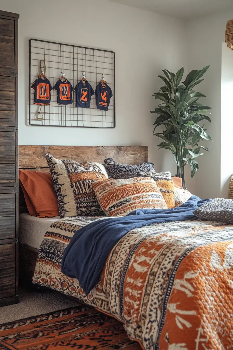 21 Teen Boy Bedrooms That Balance Posters and Actual Sleep 6 teen boy bedroom