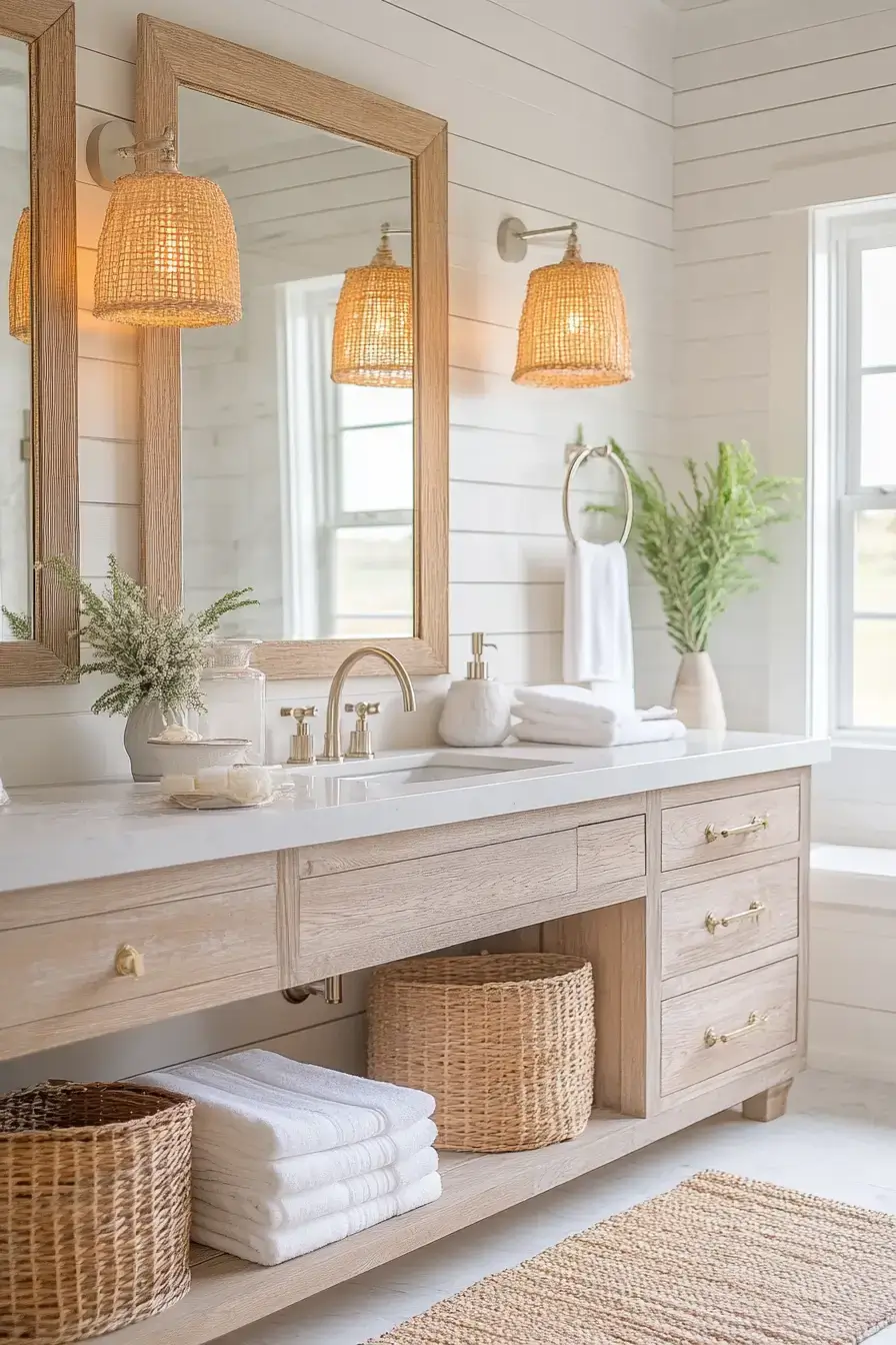 29 Coastal Bathroom Ideas That Feel Like a Tidal Pool Retreat 6 coastal bathroom ideas