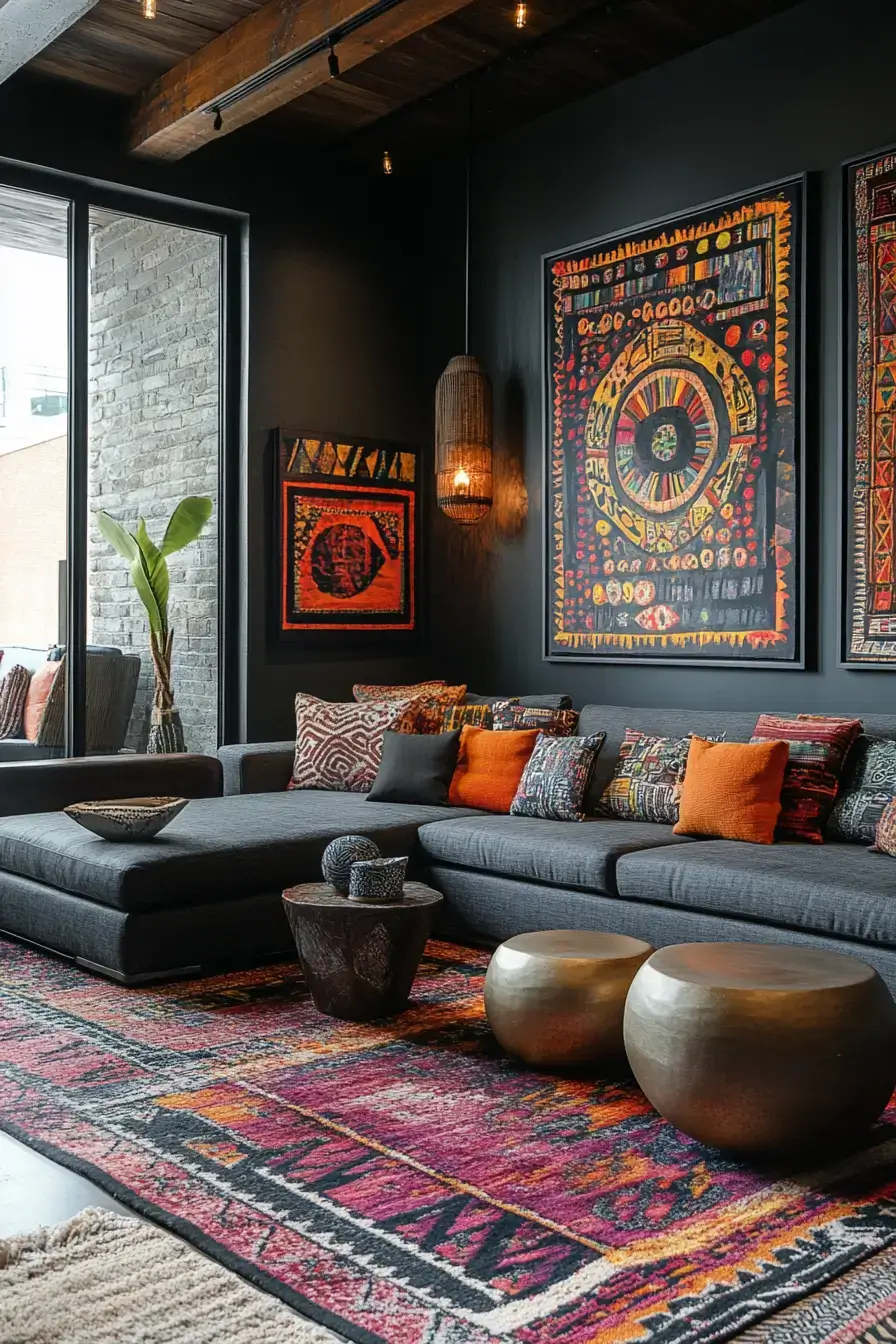 29 Afro Chic Home Decor Ideas That Mix Heritage With Quiet Confidence 7 afro chic home decor