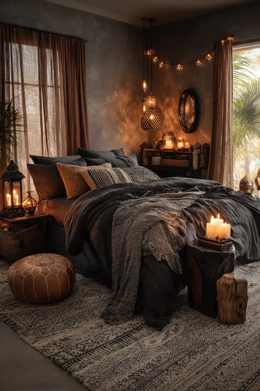 29 Afro Boho Bedroom Ideas That Turn Sleep Spaces Into Sanctuaries 7 afro boho bedroom