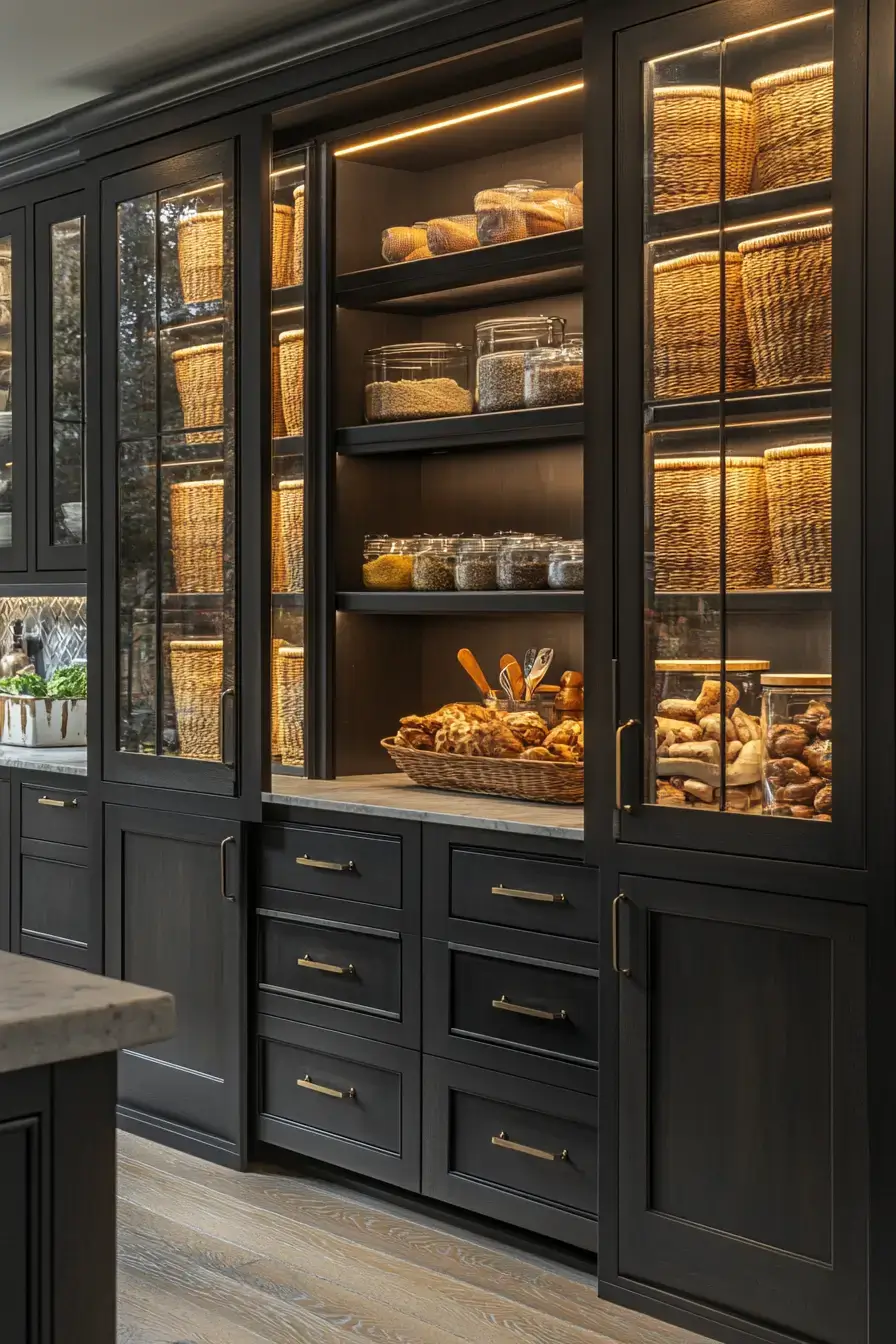 27 Kitchen Pantry Designs Built Around Real Grocery Habits 7 kitchen pantry design