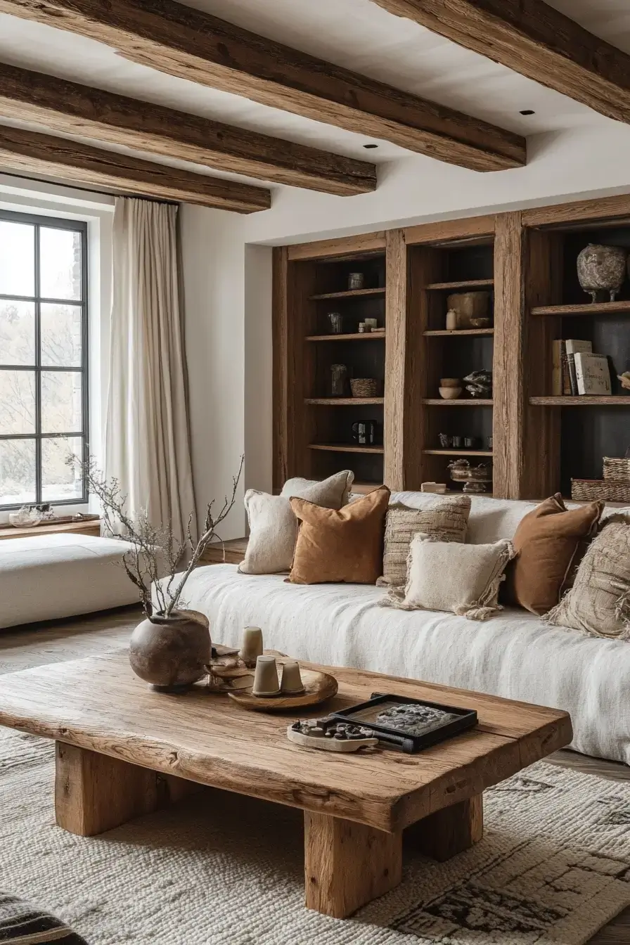 29 Rustic Living Room Ideas That Feel Collected Over Time 7 rustic living room ideas
