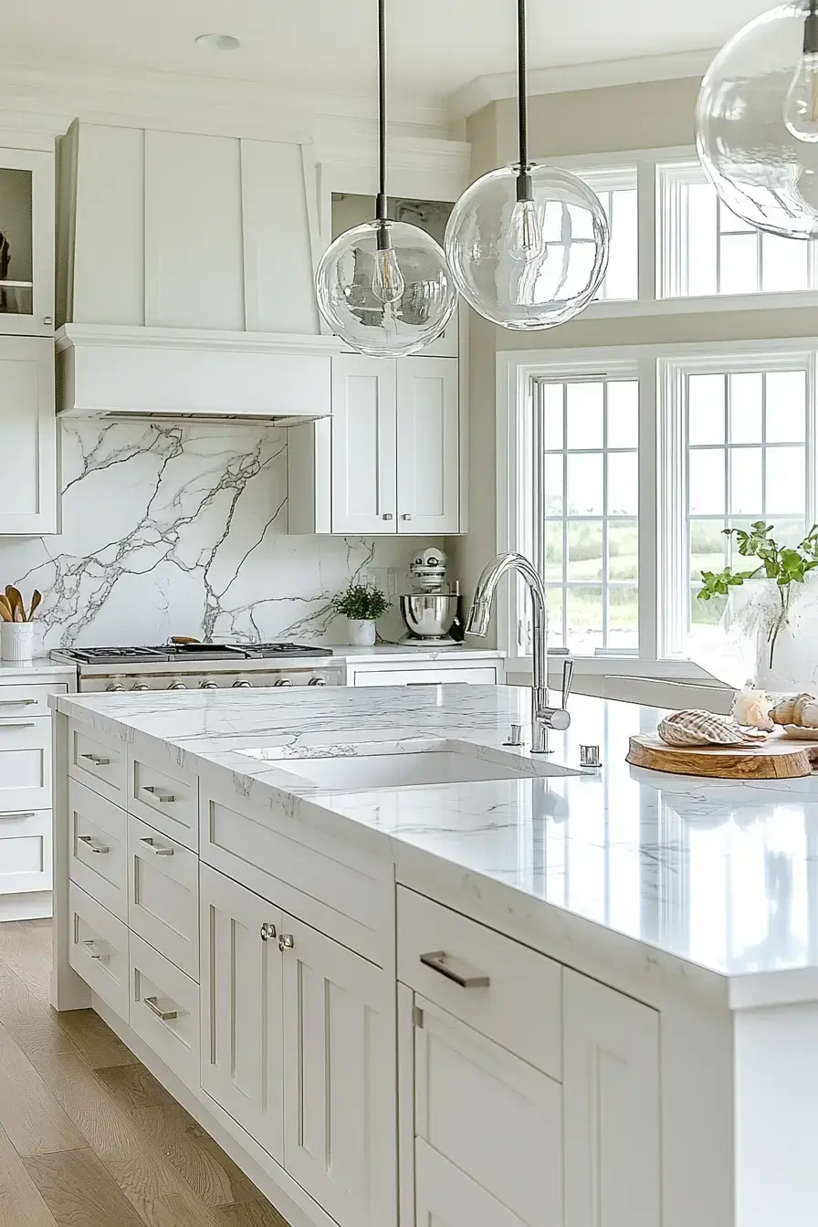 29 Coastal Kitchen Ideas That Carry the Shore Right to the Sink 7 coastal kitchen