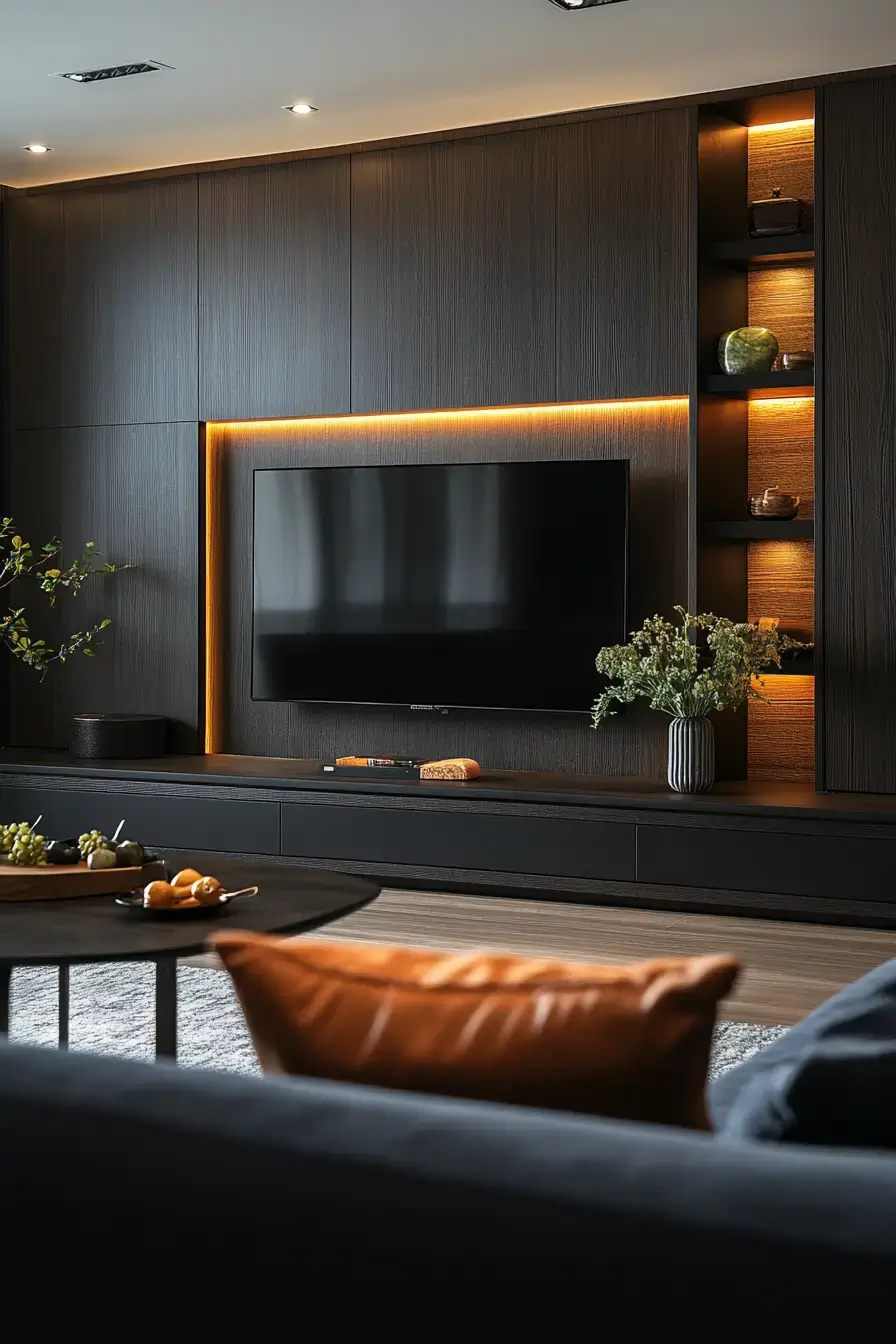 29 TV Unit Decor Ideas That Finally Give the Screen a Proper Home 8 tv unit decor