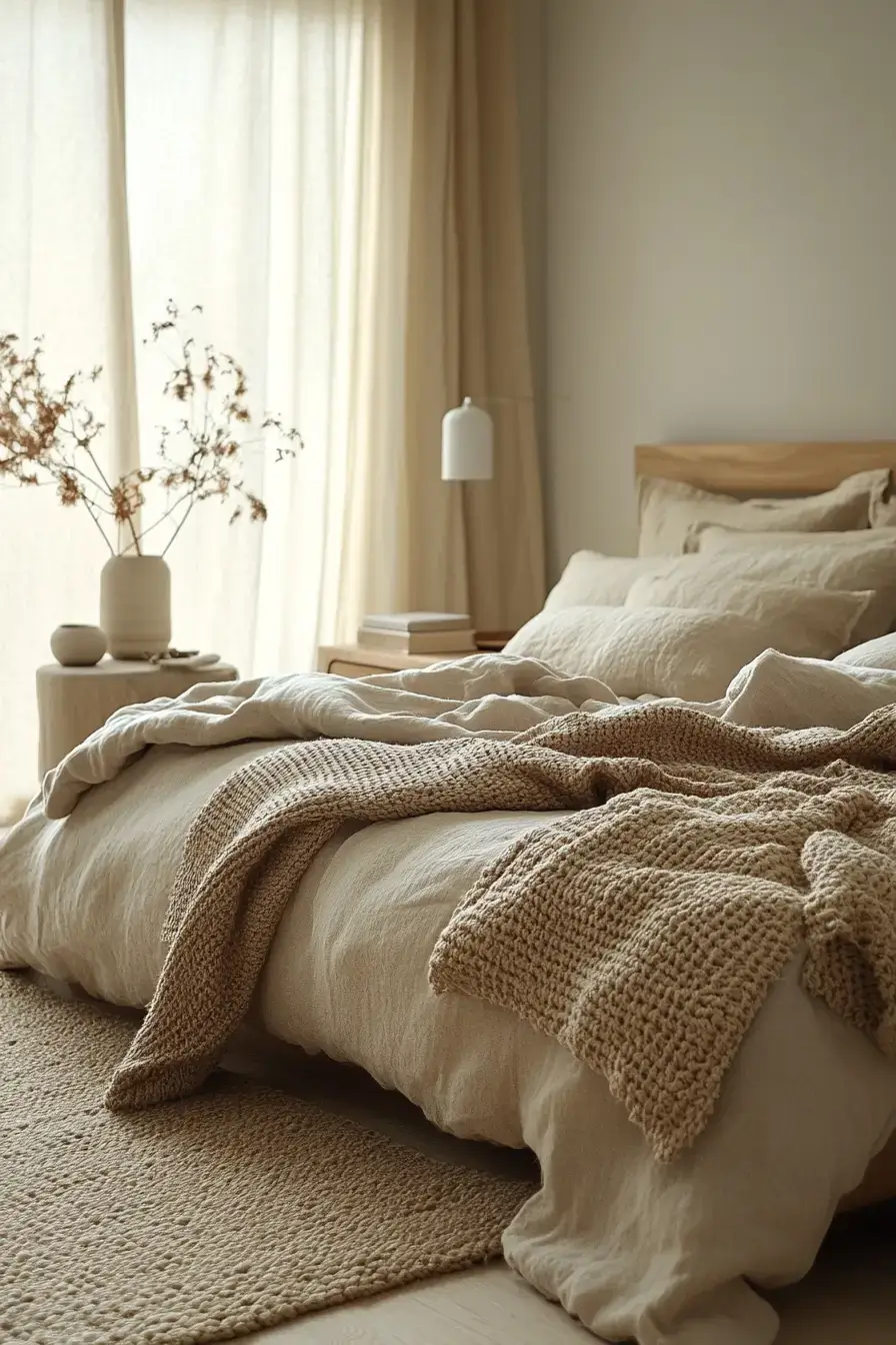 29 Cozy Minimalist Bedroom Ideas That Invite You to Slow Down 8 cozy minimalist bedroom