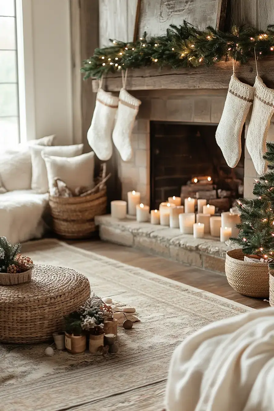 27 Natural Christmas Decor Ideas Using Pine and Dried Citrus 8 natural christmas decor