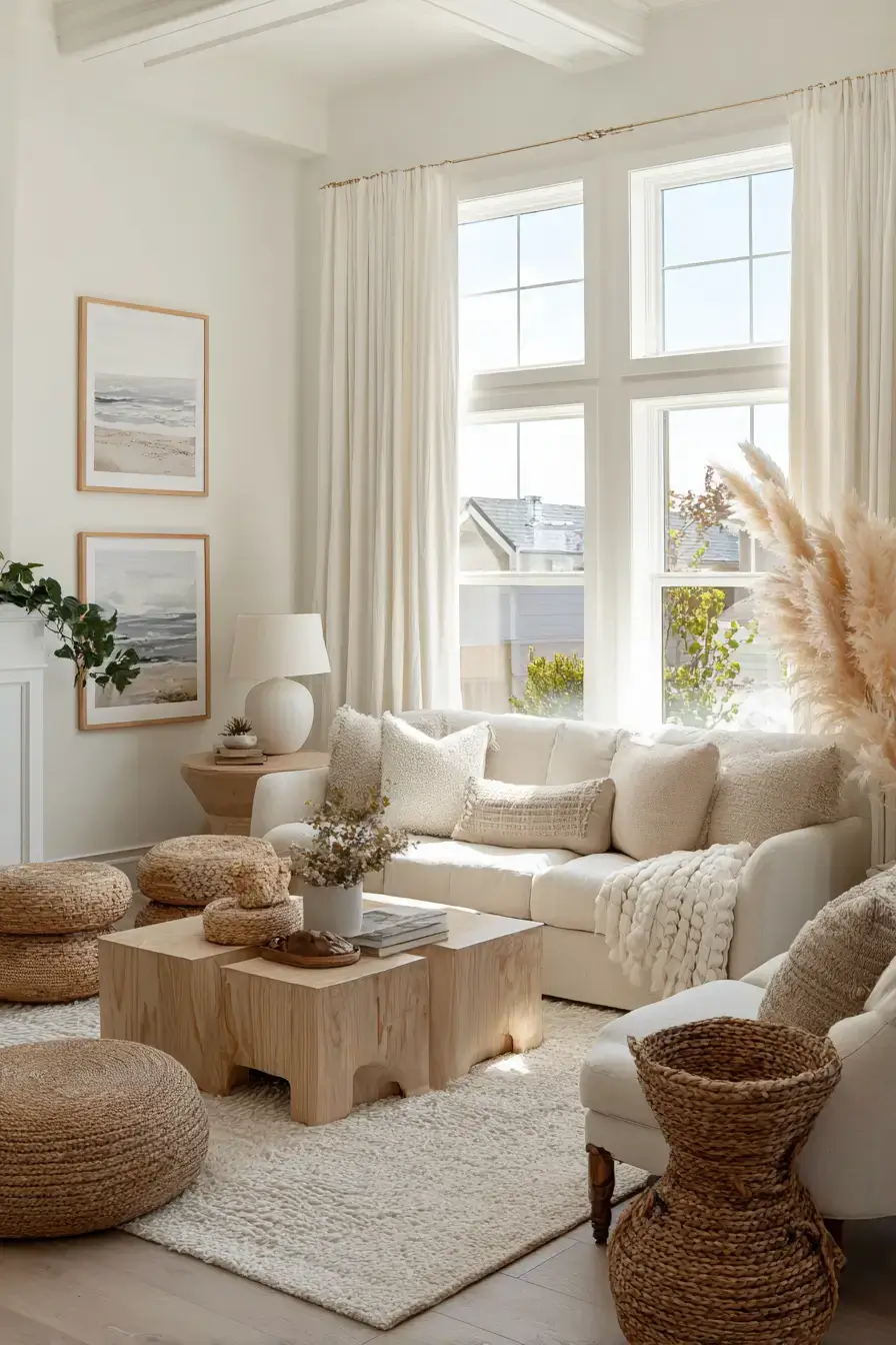 29 Modern Coastal Living Room Ideas With a Clean, Breezy Edge 8 modern coastal living room