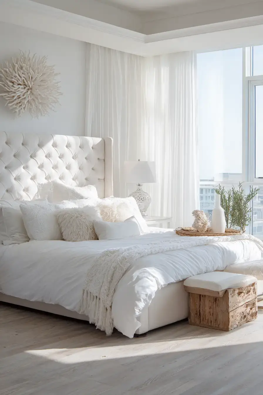 29 Modern Coastal Bedroom Ideas That Sleep Light and Bright 8 modern coastal bedroom
