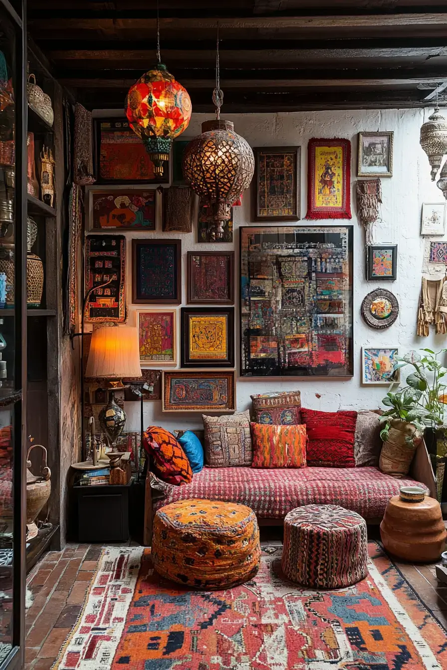 29 Afro Boho Decor Ideas That Bring Soul and Story Into Every Corner 8 afro boho decor