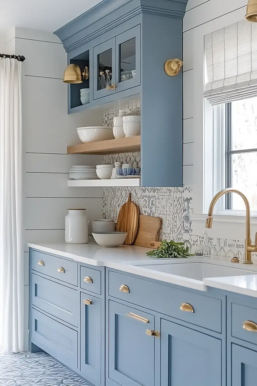 29 Modern Coastal Kitchen Ideas That Pair Marble With Driftwood 9 modern coastal kitchen