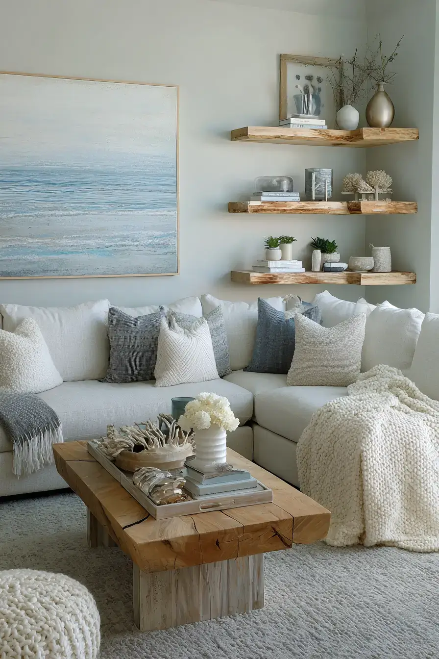 29 Modern Coastal Living Room Ideas With a Clean, Breezy Edge 9 modern coastal living room