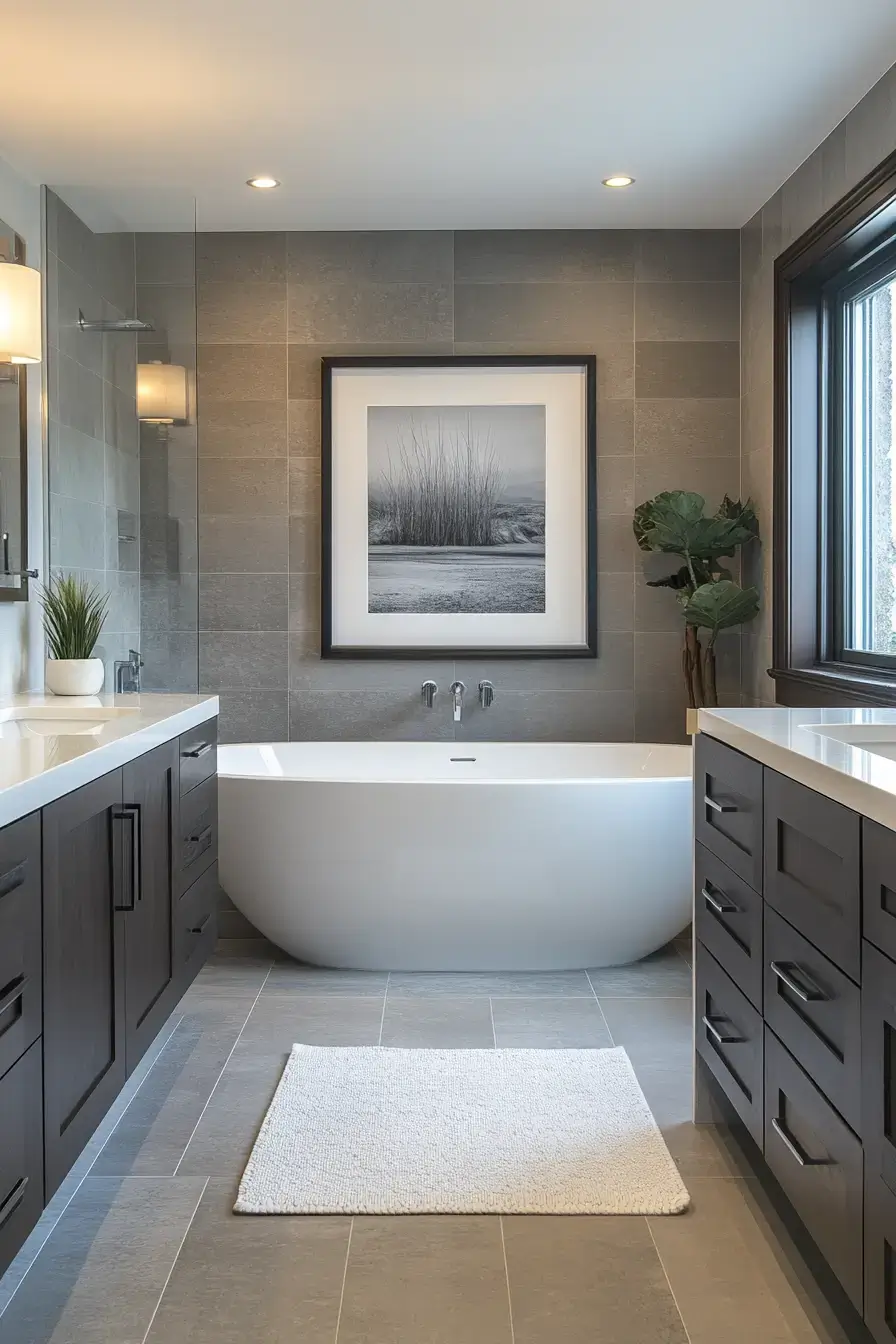 29 Bathroom Inspo Ideas for a Calmer Start to the Day 9 bathroom inspo
